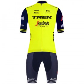 Cykeltrøje + Bib Cykelshorts 2020 Trek-Segafredo N002